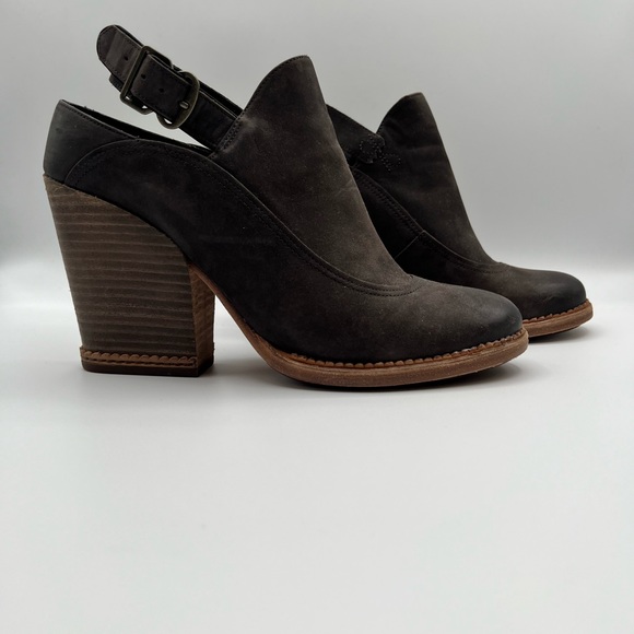 🤎Women's Timberland Boot Company Marge Slingback Ankle Bootie Nine Iron US 10 - Picture 3 of 6